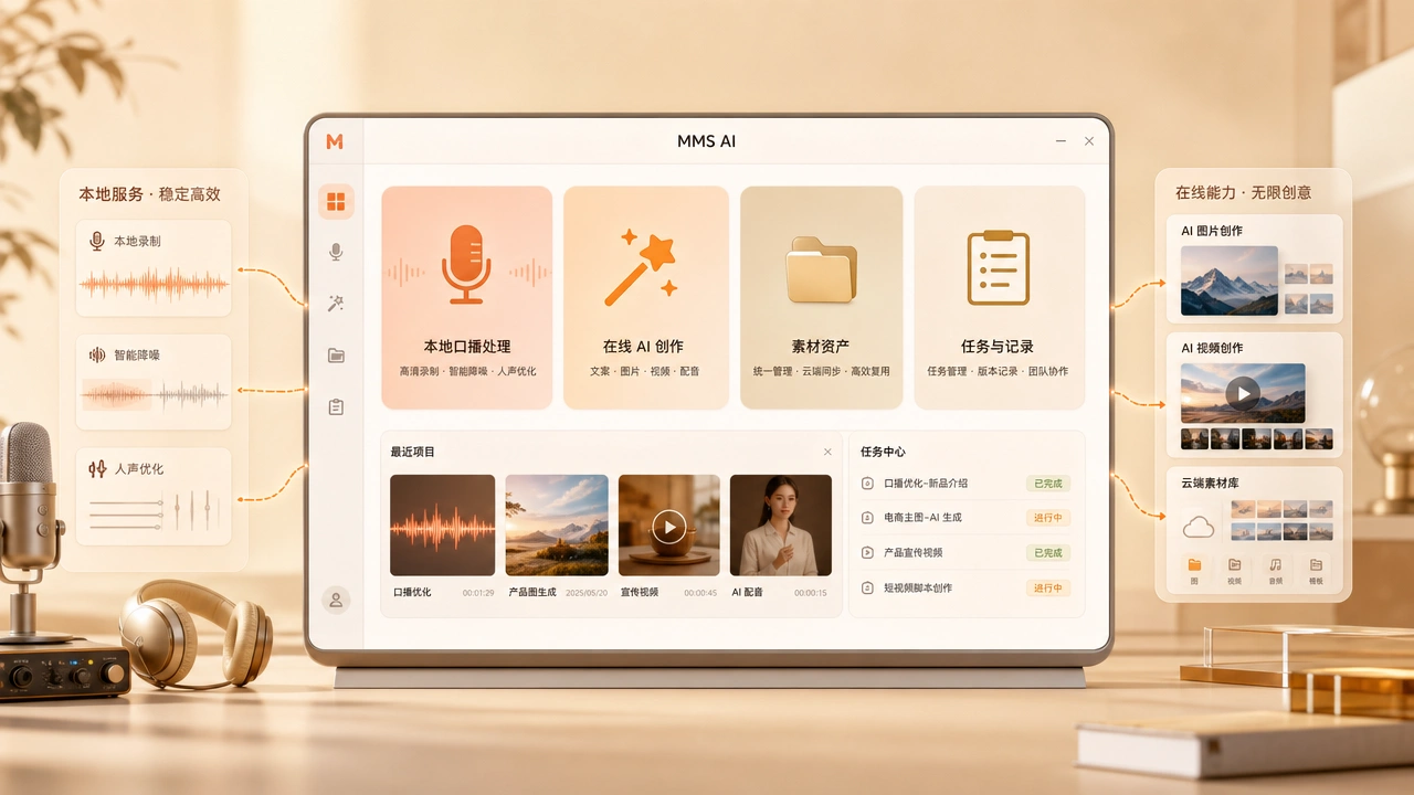 MMS AI 下载与转化区域预览